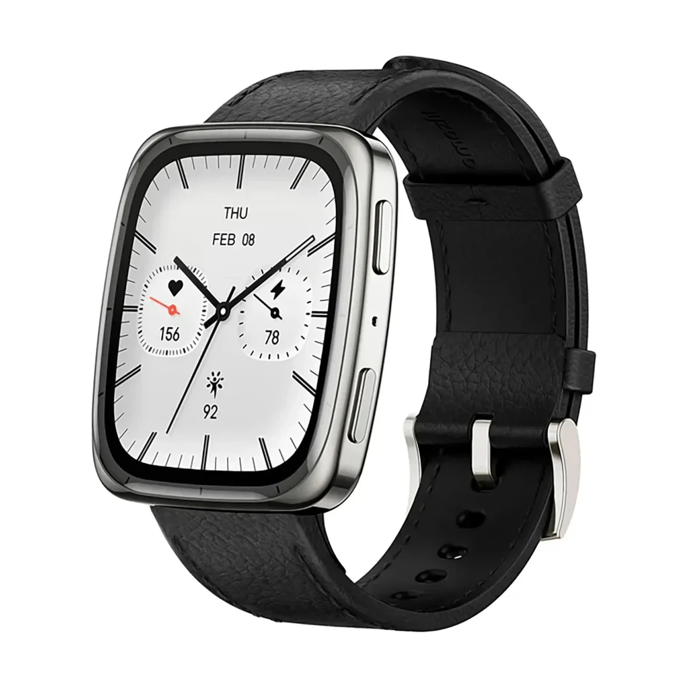 Smartwatch Amazfit Active 2 Square A2440 Premiun Black Leather
