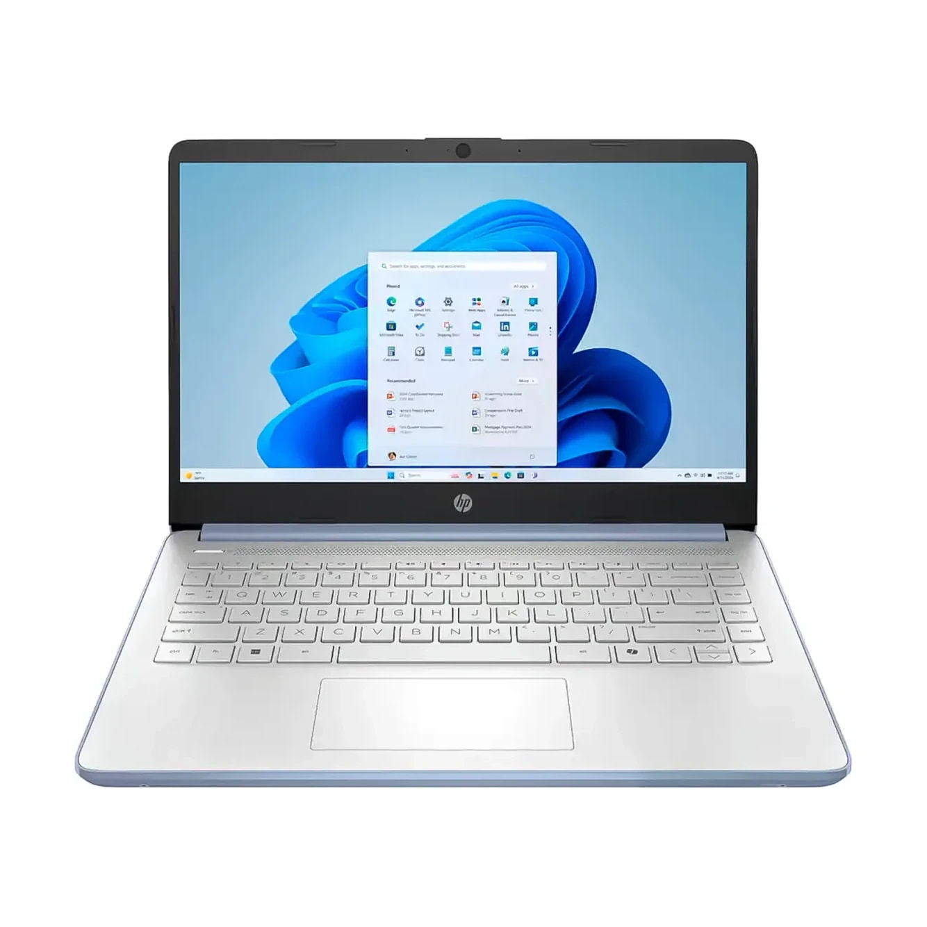 Notebook HP 14-DQ6102DX INTEL-N150 4GB 128GB Ufs 14" HD Windows 11 Blue