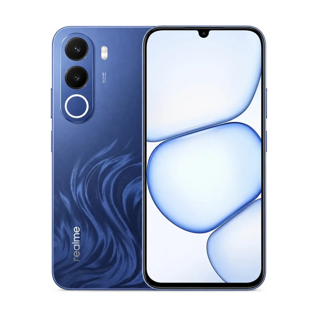 Celular Realme C100X RMX5366 DS 128GB 4GB RAM 6,8" Deepblue Tides NFC
