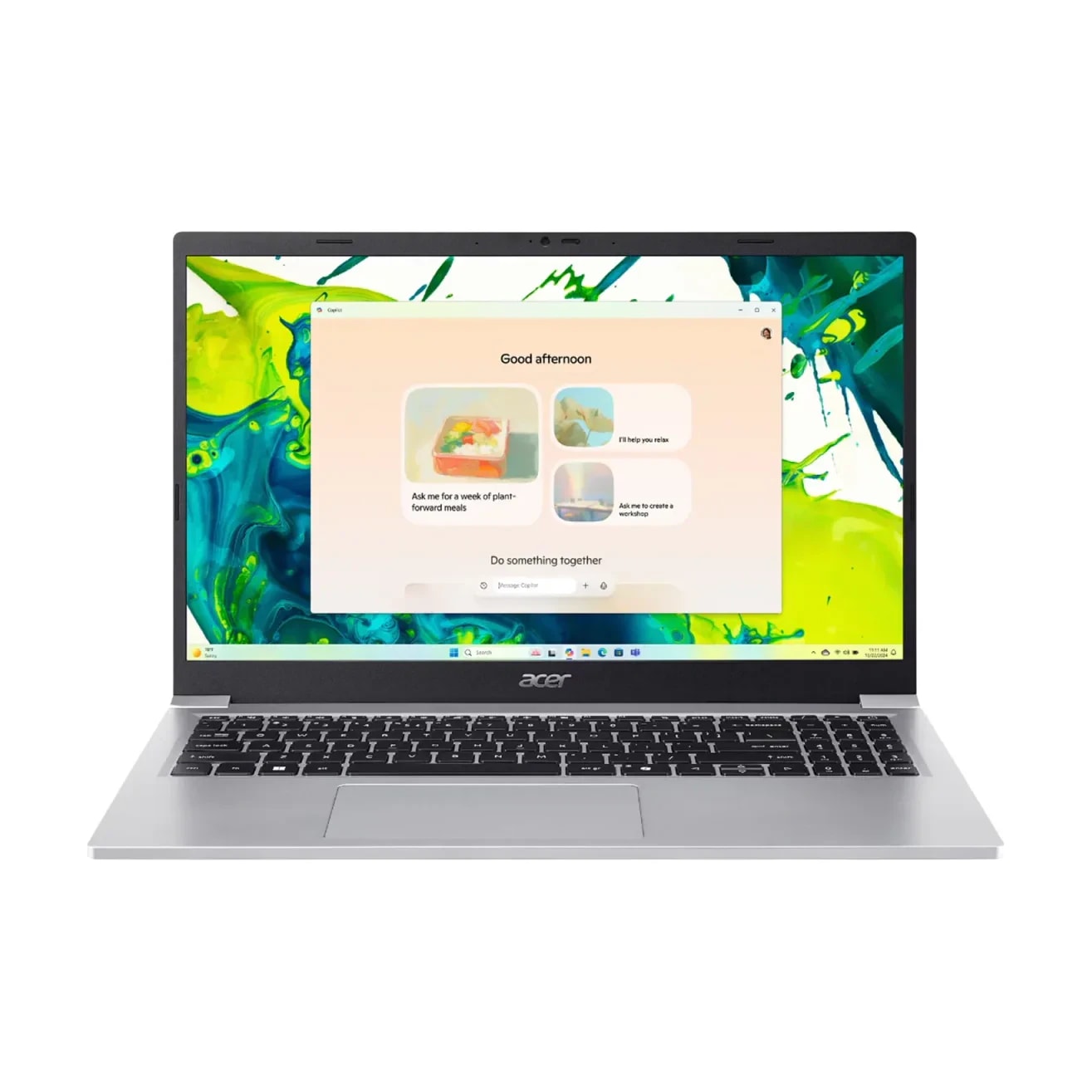 Notebook Acer AL15-36P-C0M7 INTEL-N150 4GB 128GB SSD 15,5" FHD Windows 11 Silver